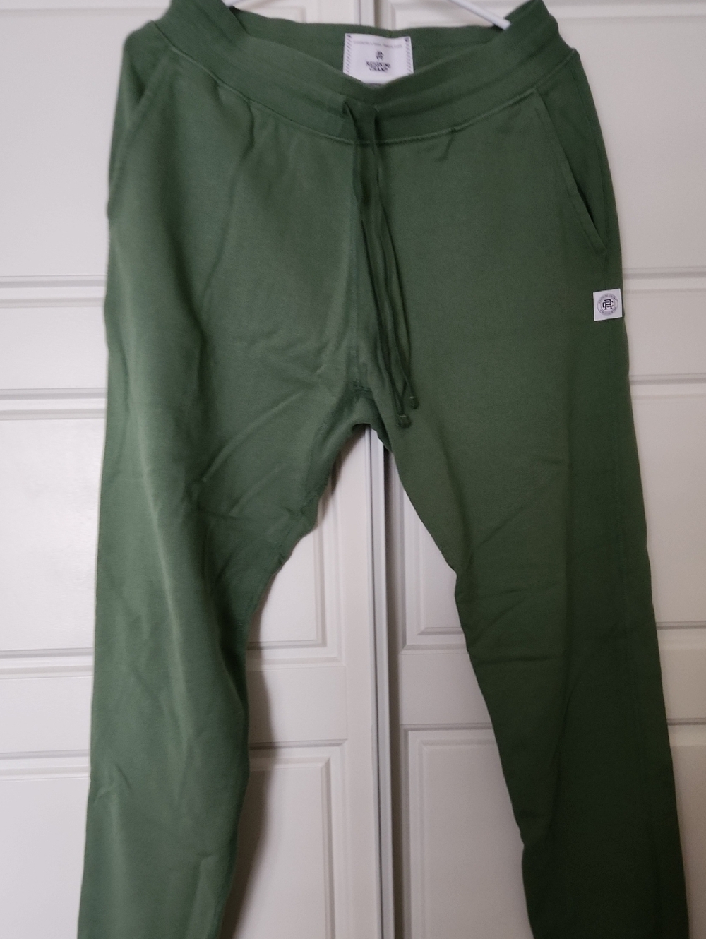 Reigning Champ Olive Green Sweatpants with Drawstring